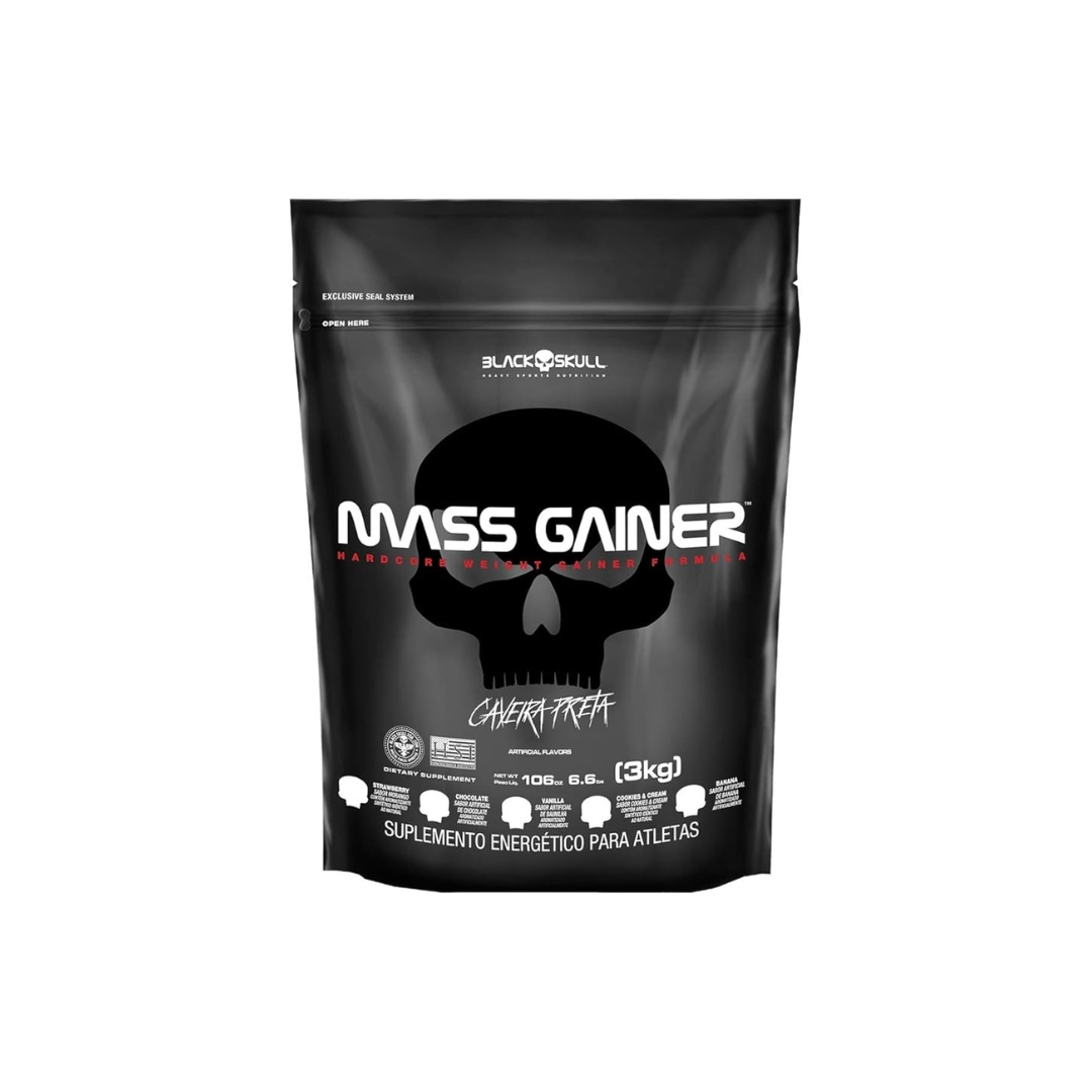 Mass Gainer Black Skull