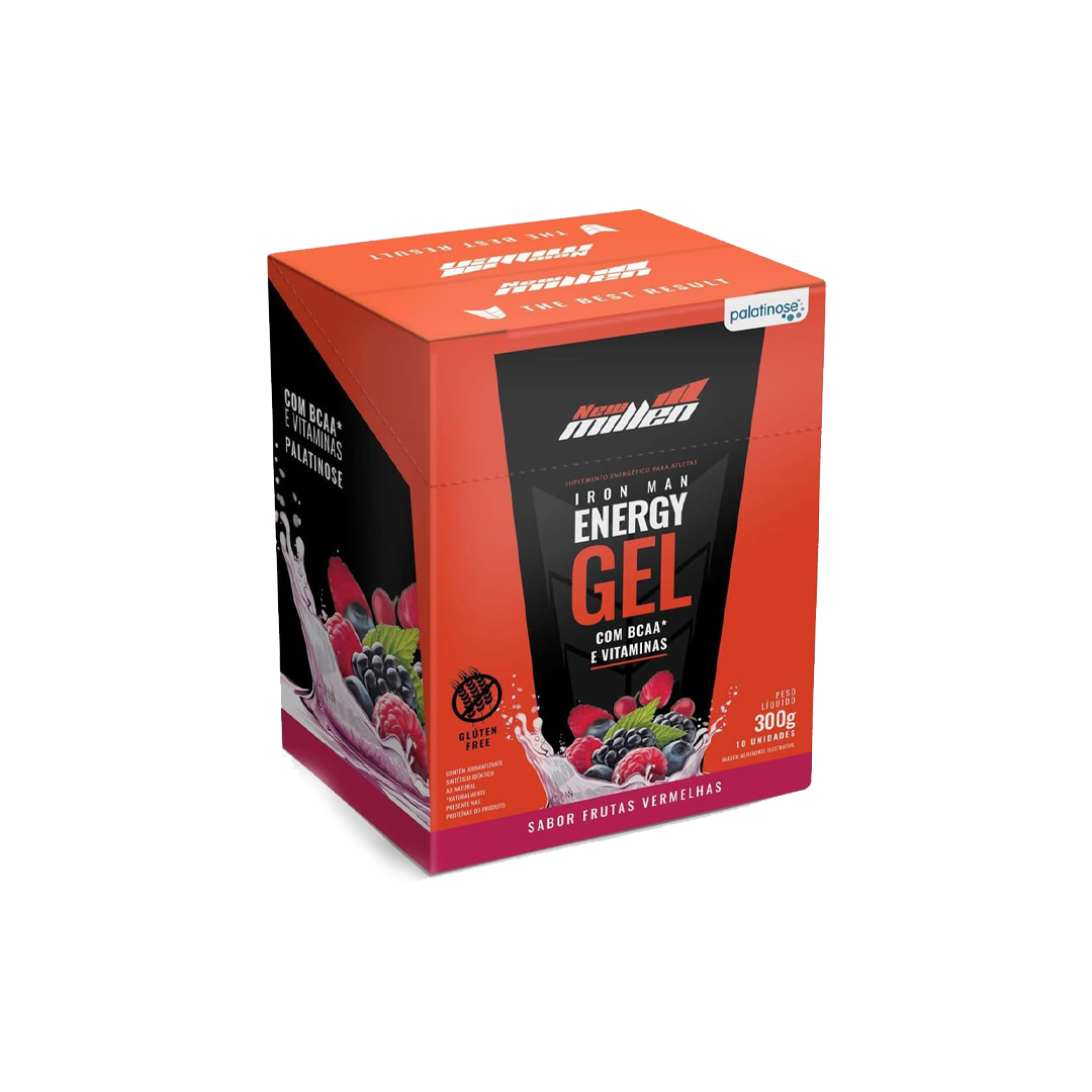 NEW MILLEN IRONMAN ENERGY GEL SEM CAFEÍNA