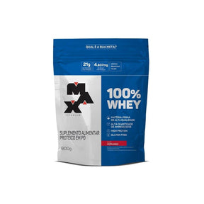 WHEY MAX TITANIUM 100% 900G REFIL -