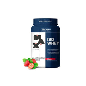 ISO WHEY MAX TITANIUM 900G - MORANGO