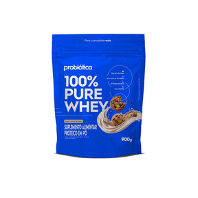WHEY 100% PURE PROBIÓTICA 900G REFIL - COOKIES AND CREAM