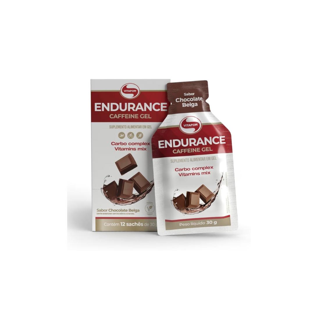 ENDURACE CAFEINE GEL VITAFOR - CHOCOLATE BELGA