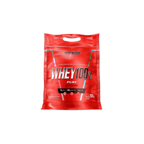 WHEY 100% PURE INTEGRALMEDICA 900G REFIL - CHOCOLATE