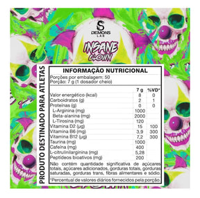 PRÉ TREINO INSANE CLOWN 350G